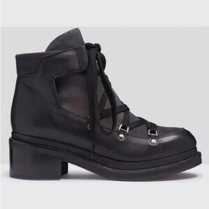 Miista Kristanna Black Boots size 38 or 7.5